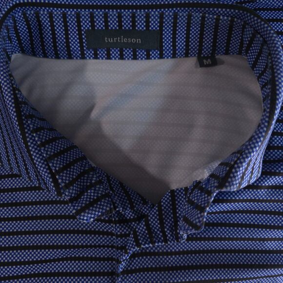 Turtleson Polo Shirts Mens M Lot Of 2 Trails Golf Club Embroidered Logo Medium - Picture 8 of 16